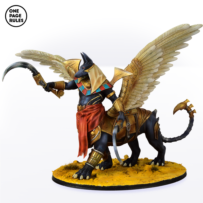Mummified Sphinx Winged Champion (1 Model) - Only-Games
