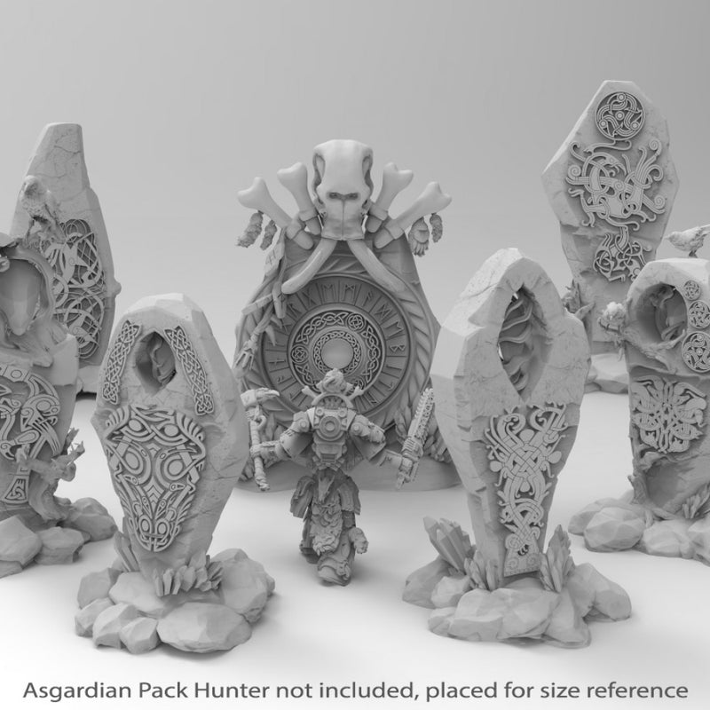 Asgardian Runestones - Terrain - Only-Games