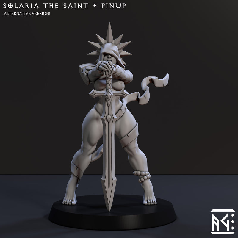 Solaria The Saint - Pinup (Requiem Brotherhood Templars) - Only-Games