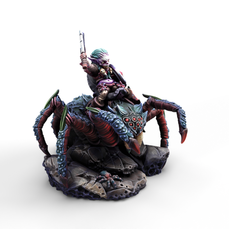 Spider Crawler - Pre-Coloured Mini from Steamforged Games - Only-Games