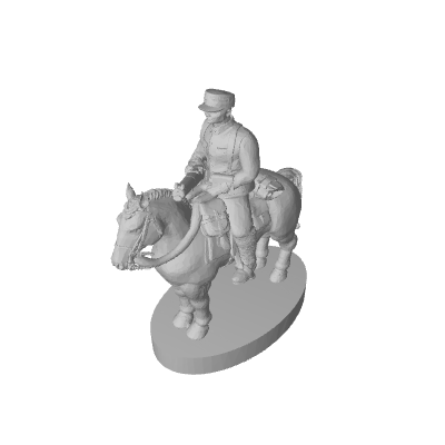 3D Printed WW1 Chinese Cavalry (x10) - Only-Games