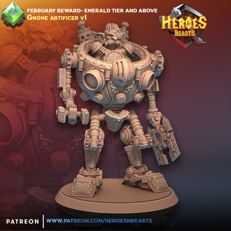 gnome artificer - robot walker - Only-Games