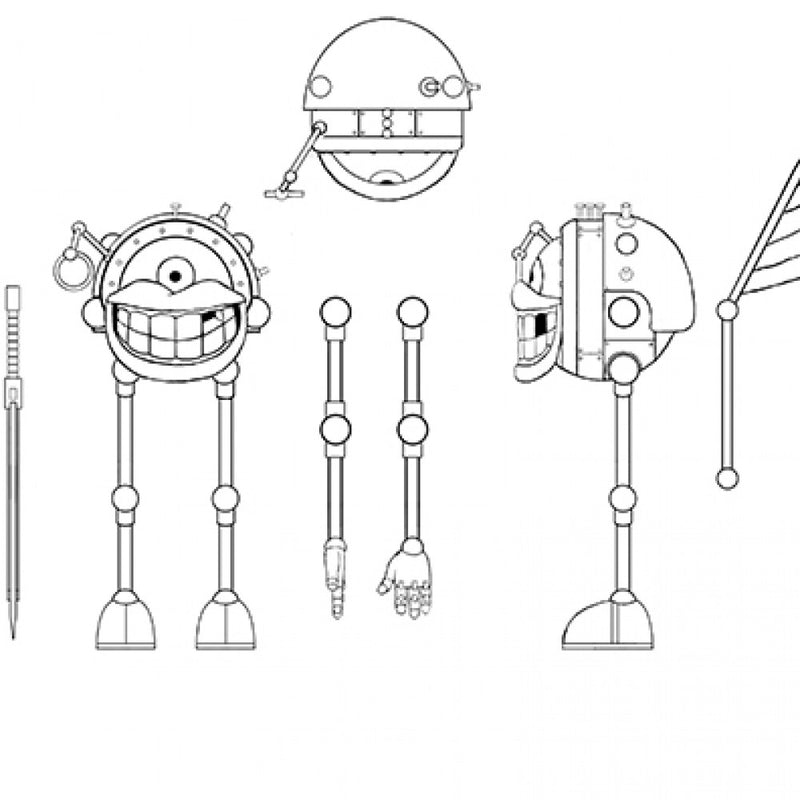 Modron - Monodrone - Geometric Warrior - Only-Games