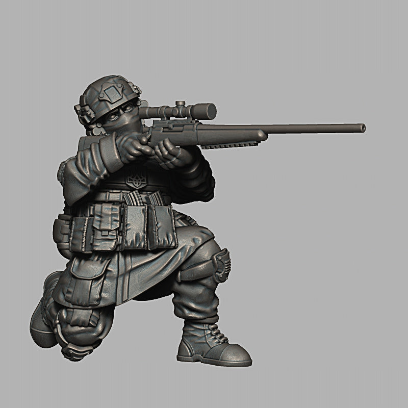 Ukrainian Modern Infantry (Male) - Puddle Bases - Only-Games