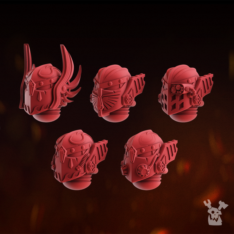 Celestial Blades Heads Set x5