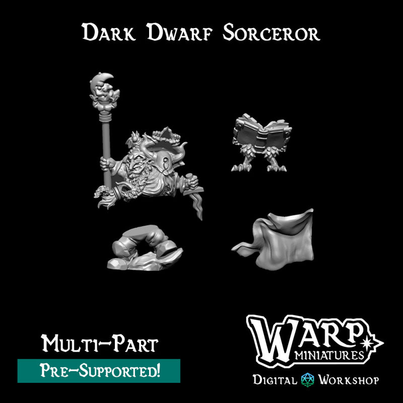 Dark Dwarf Sorcerer - Only-Games