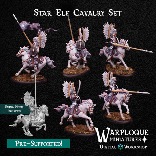 Star Elf Cavalry Set - Only-Games