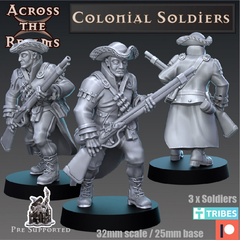 Colonial Soldiers - Only-Games