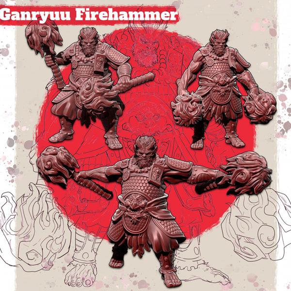 Ganryuu Firehammer x3 - Only-Games