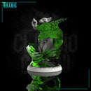 (0013) Female felinid monk druid cleric warrior with chakra spell - Only-Games