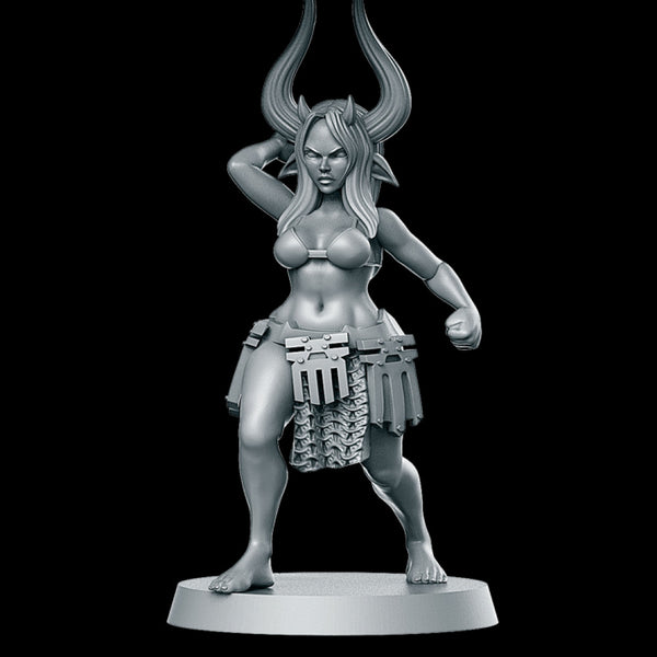 Demons Team Bloodletter 4- Fantasy Football 32mm - Only-Games