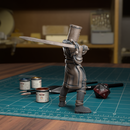 Black Knight 02 - TytanTroll Miniatures - DnD - Fantasy - Only-Games