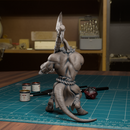 Ratman Axeman 01 - TytanTroll Miniatures - DnD - Fantasy - Only-Games