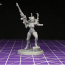 Space Elf Female Soldier Pose 2 - Only-Games