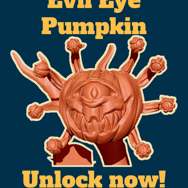 Pumpkin Evil Eye - Only-Games