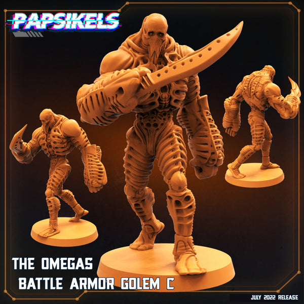 THE OMEGAS - BATTLE ARMOR GOLEM C - Only-Games