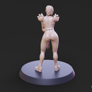 Cyberpunk Scrapper Girl Pose 2 - 3 Variants - Only-Games