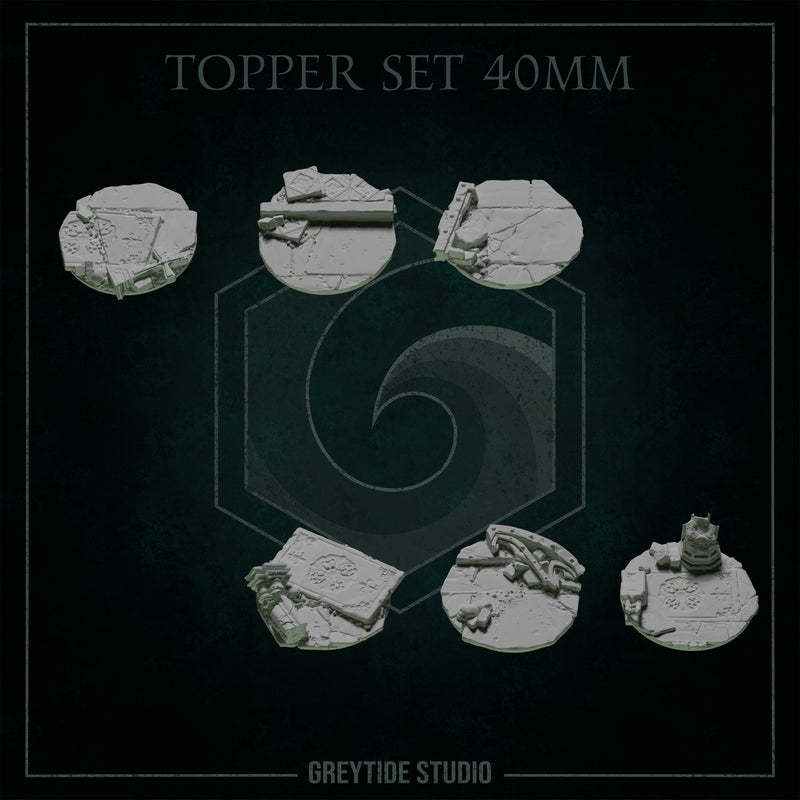 topper set gothic city ruins 40mm - Only-Games