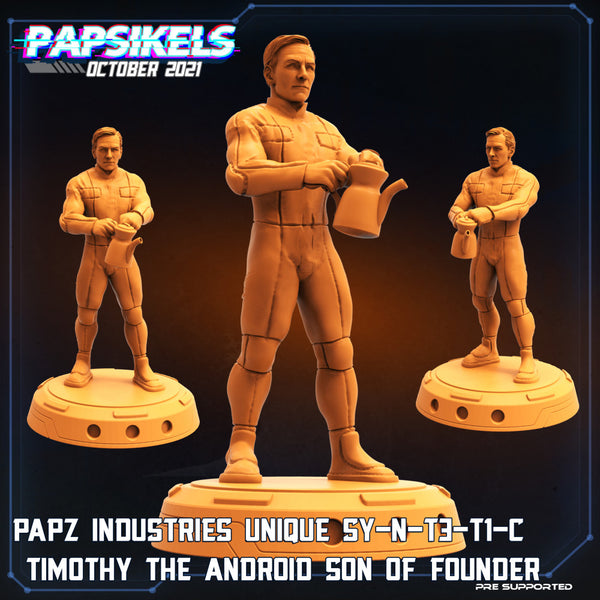 PAPZ INDUSTRIES UNIQUE SY-N-T3-T1-C TIMOTHY ANDROID SON - Only-Games