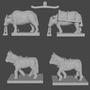 6-15mm Mule & Ox Teams (Napoleonic Artillery Train Expansion) - Only-Games