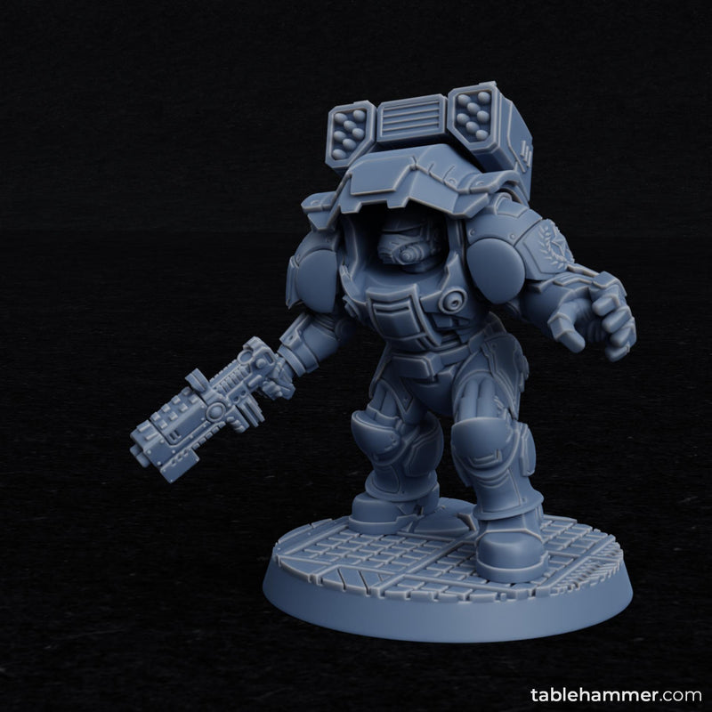 Human Space Corps - "Myrmidons" Heavy Troopers - Only-Games