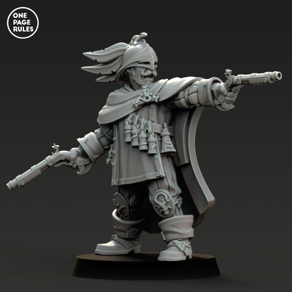 Empire Pistols Marksmen Sergeant (1 Model) - Only-Games