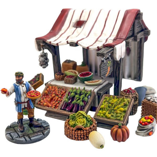 Vegetable Market Stall - Only-Games