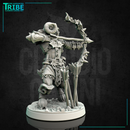 (0136) Male faun satyr archer with bow - Only-Games