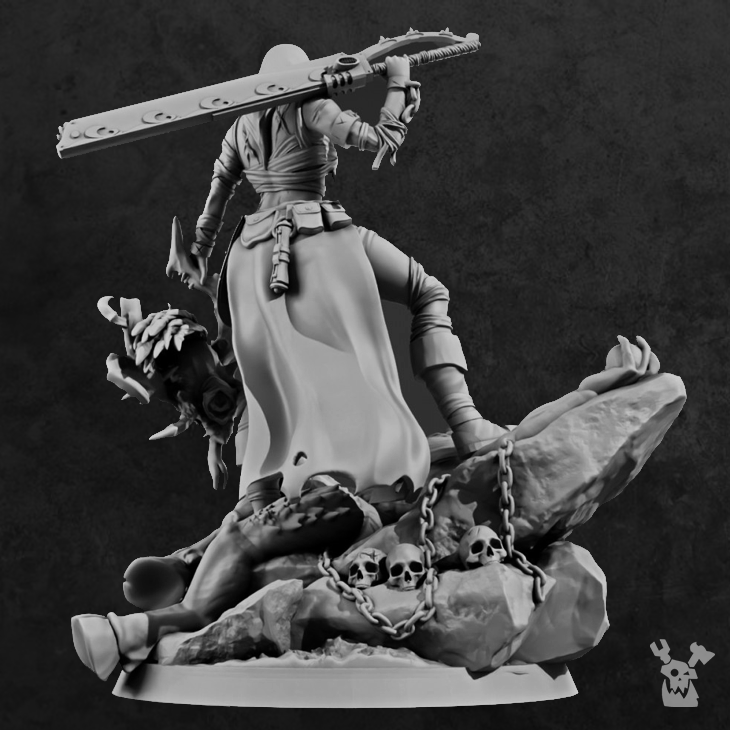 Sister Executioner 70mm (true scale) - Only-Games