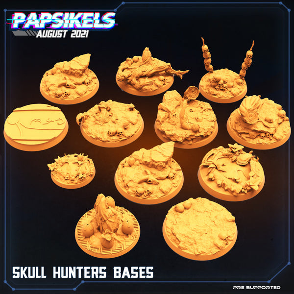 SKULL HUNTERS BASES - Only-Games