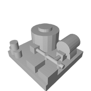 3D Printed Small Naval Fuel Depot Marker (x10) - Only-Games
