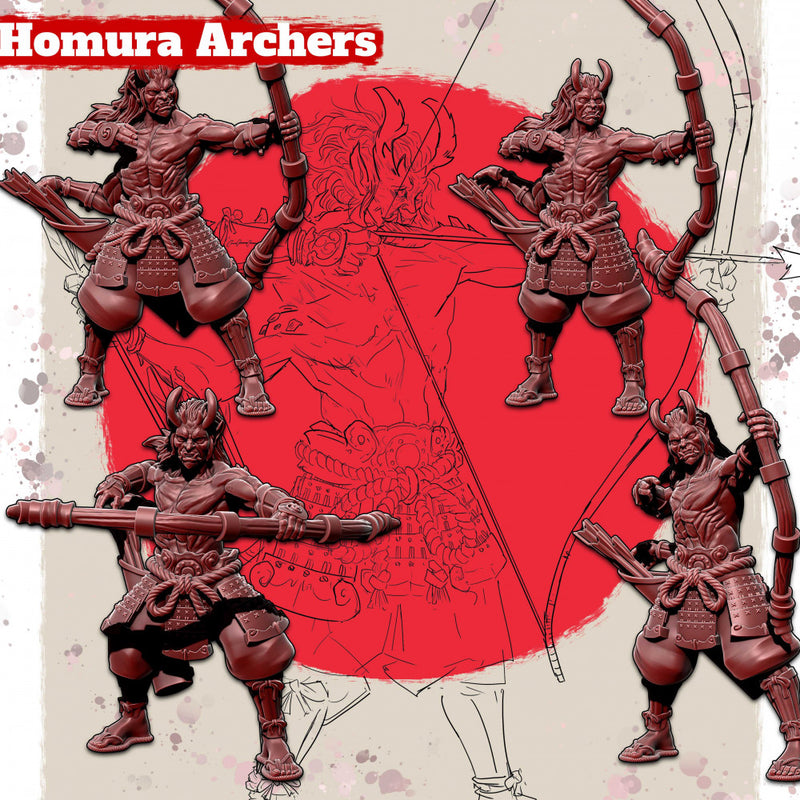 Homura Archers 4x 32mm - Only-Games
