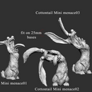 Cottontail Mini Menaces (All 3 poses) - Only-Games