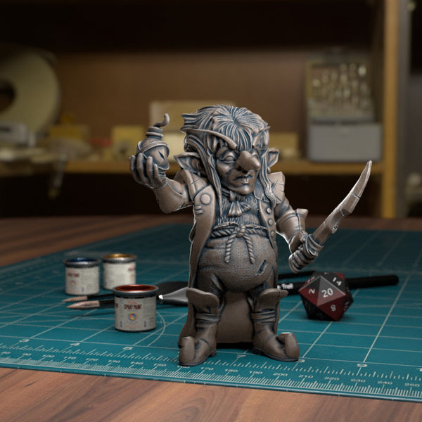 Goblin King Imposter - Fantasy DND Miniatures - TytanTroll Miniatures - Only-Games