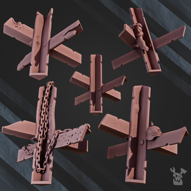 CZECH HEDGEHOGS x5 20mm and 30mm - Only-Games
