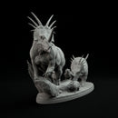 Styracosaurus family 1-35 scale dinosaur - Only-Games