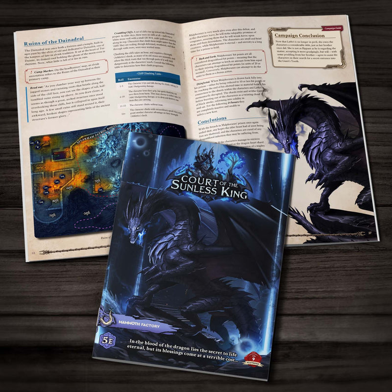 Court of the Sunless King - Physical 5e Adventure Booklet - Only-Games
