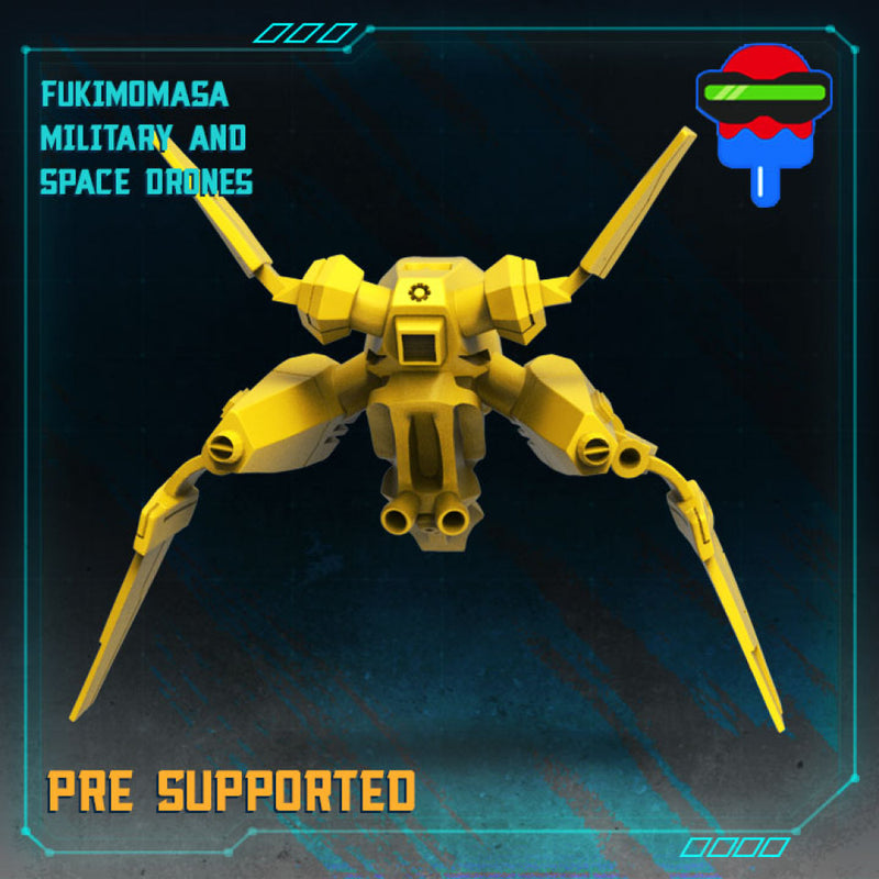 FUKIMOMASA SPACE AND MILITARY DRONES - Only-Games