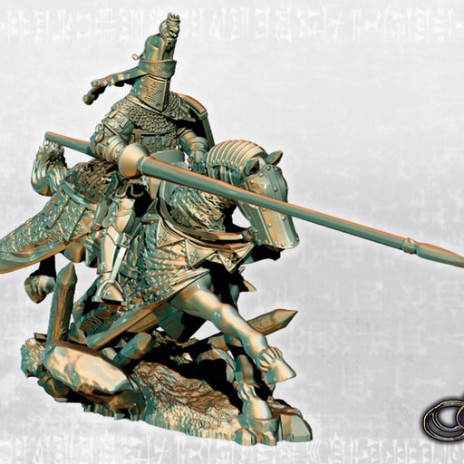 "Black Prince on horse" - November Release - Only-Games