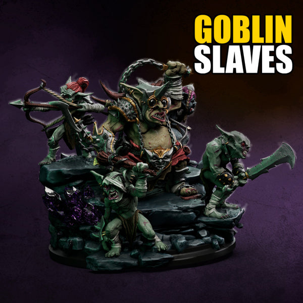 CHARACTERS SET - MINE WAR - PART 1 - GOBLIN SLAVES - Only-Games