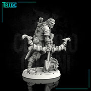 (0040) Male human half orc elf tiefling ranger with bow - Only-Games