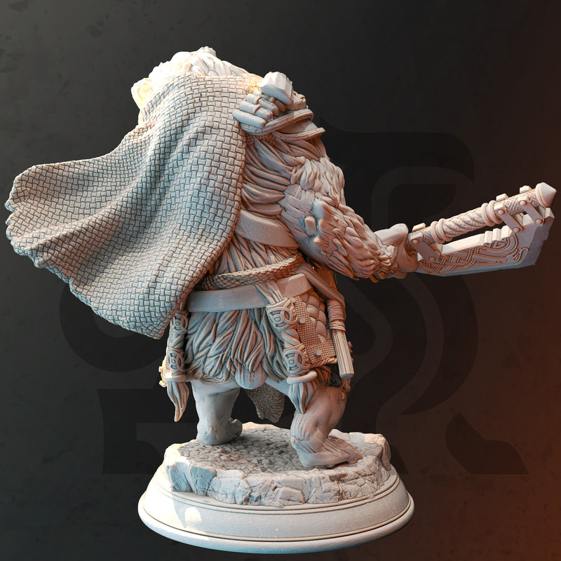 Werebear Barbarian Bearserker - Orik Bjornstain - Only-Games