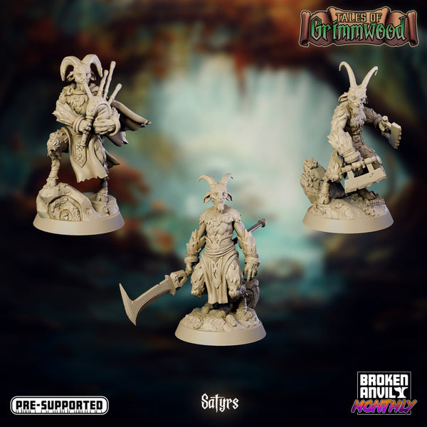 Tales of Grimmwood- Satyr Set - Only-Games