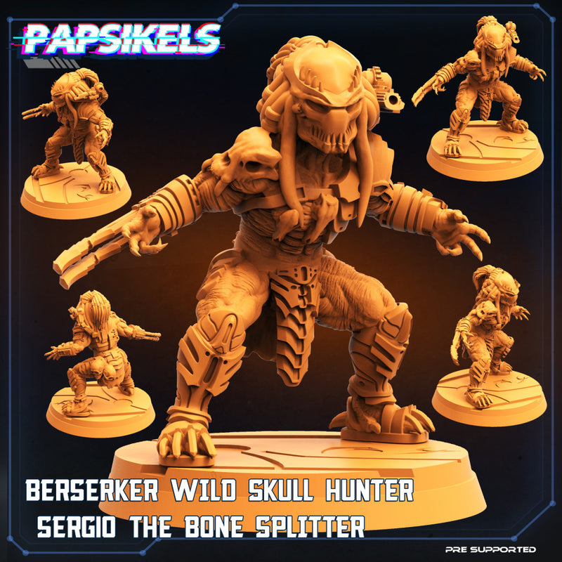 BERSERKER WILD SKULL HUNTER SERGIO THE BONE SPLITTER - Only-Games