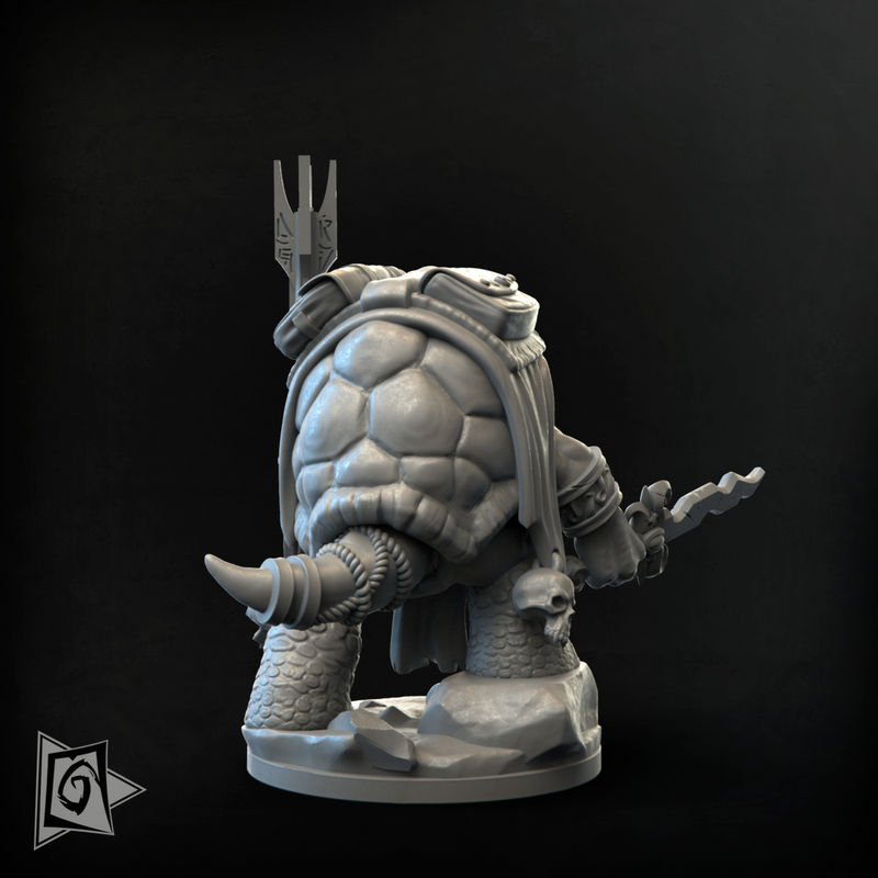 Warlock turtle of The Great Old One (25mm base) - Only-Games