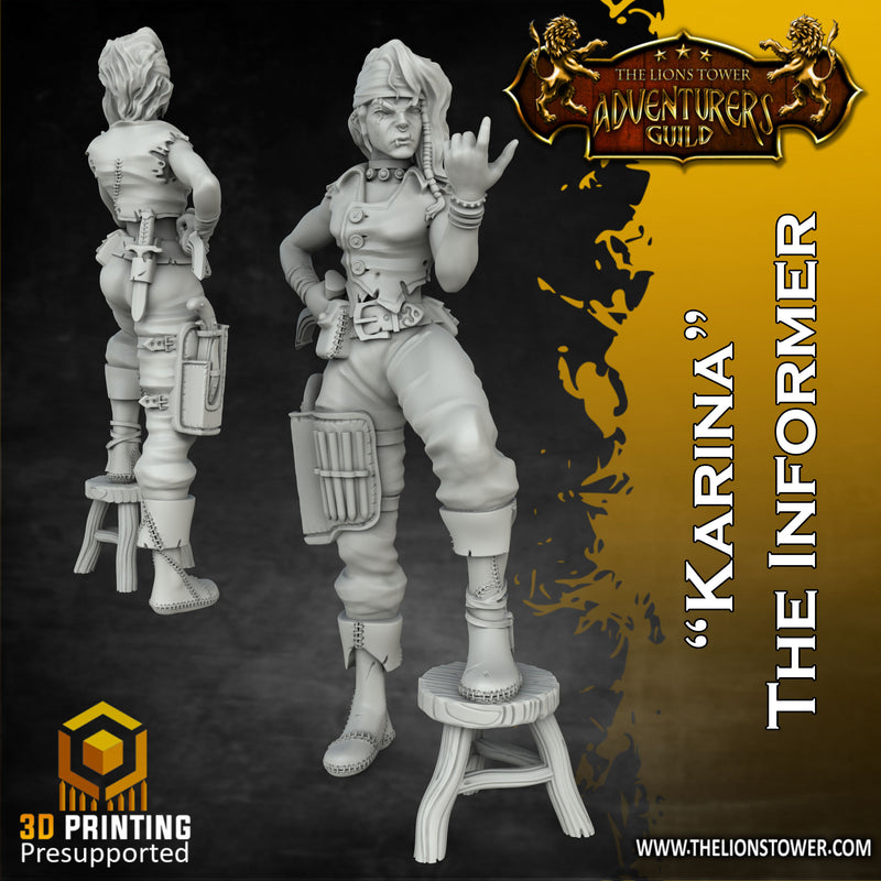 Karina the Informer 1 (32mm scale) - Only-Games