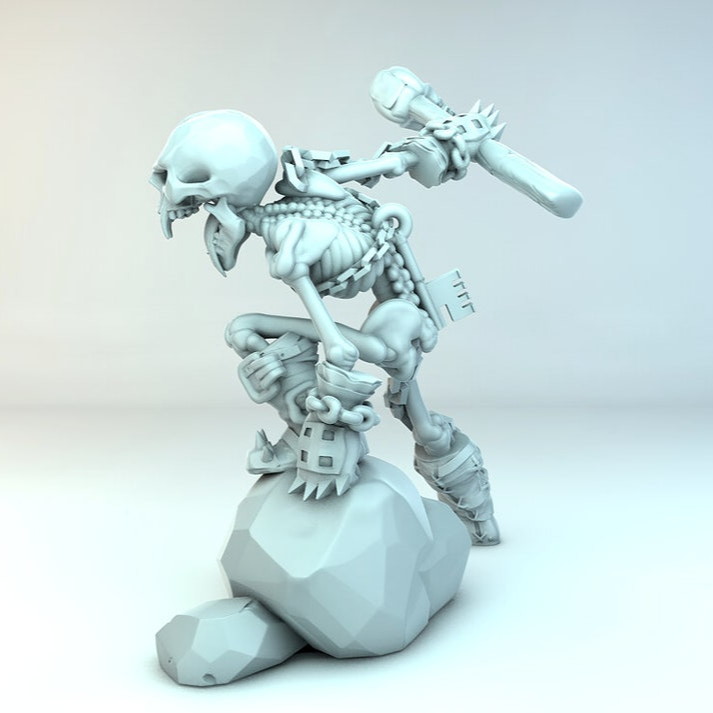 Skeleton Axe warrior - Only-Games
