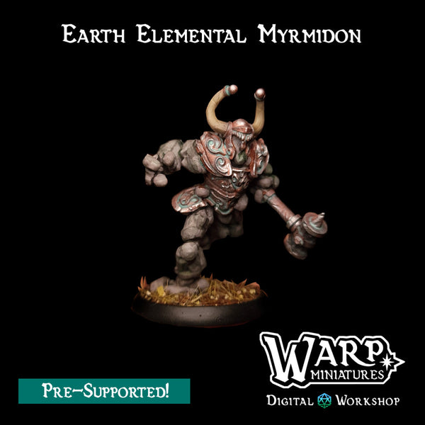 Earth Elemental Myrmidon - Only-Games