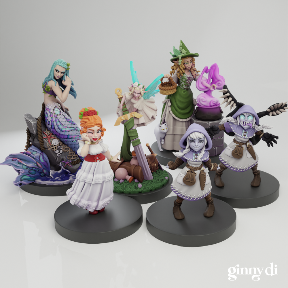 Ginny Di Bundle – Vol. 2 - Ginny di - Miniatures by Only-Games.co