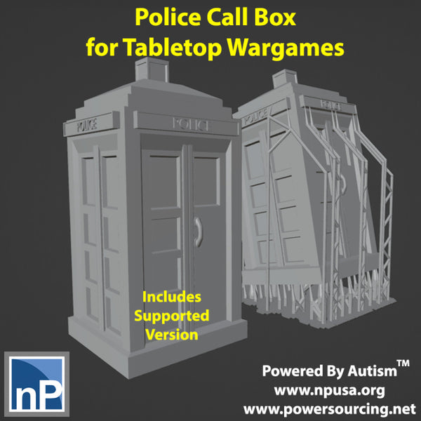 Modern Marvels - November 2023 Police Call Box - Only-Games
